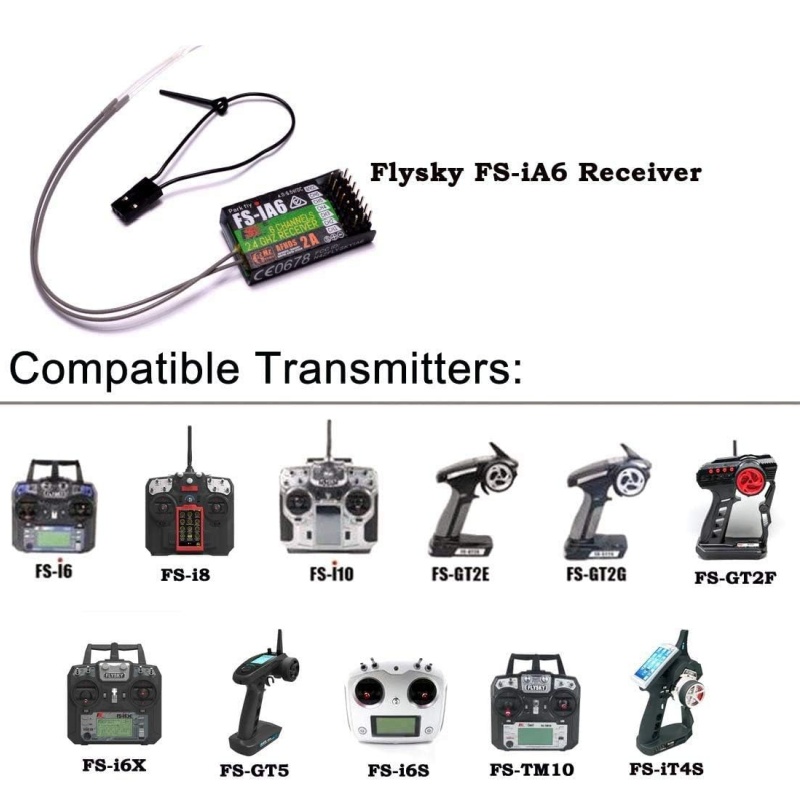 Flysky FS-IA6 Receiver 6CH Dua – Drone Racing Receiver Bewertung und Preis