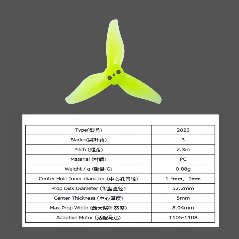 Gemfan 2023 three bladed 2-inc – Drone Racing Gate Bewertung und Preis
