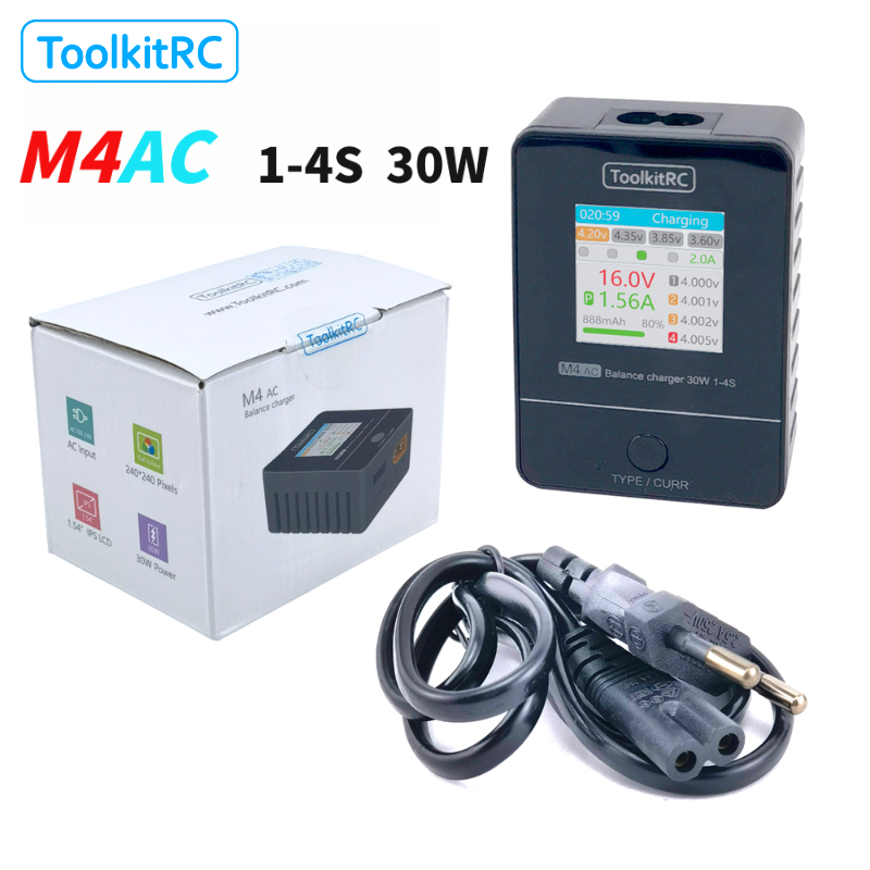 ToolkitRC M4AC 1-4S Lipo LiHV  – Drone Racing Charger Bewertung und Preis
