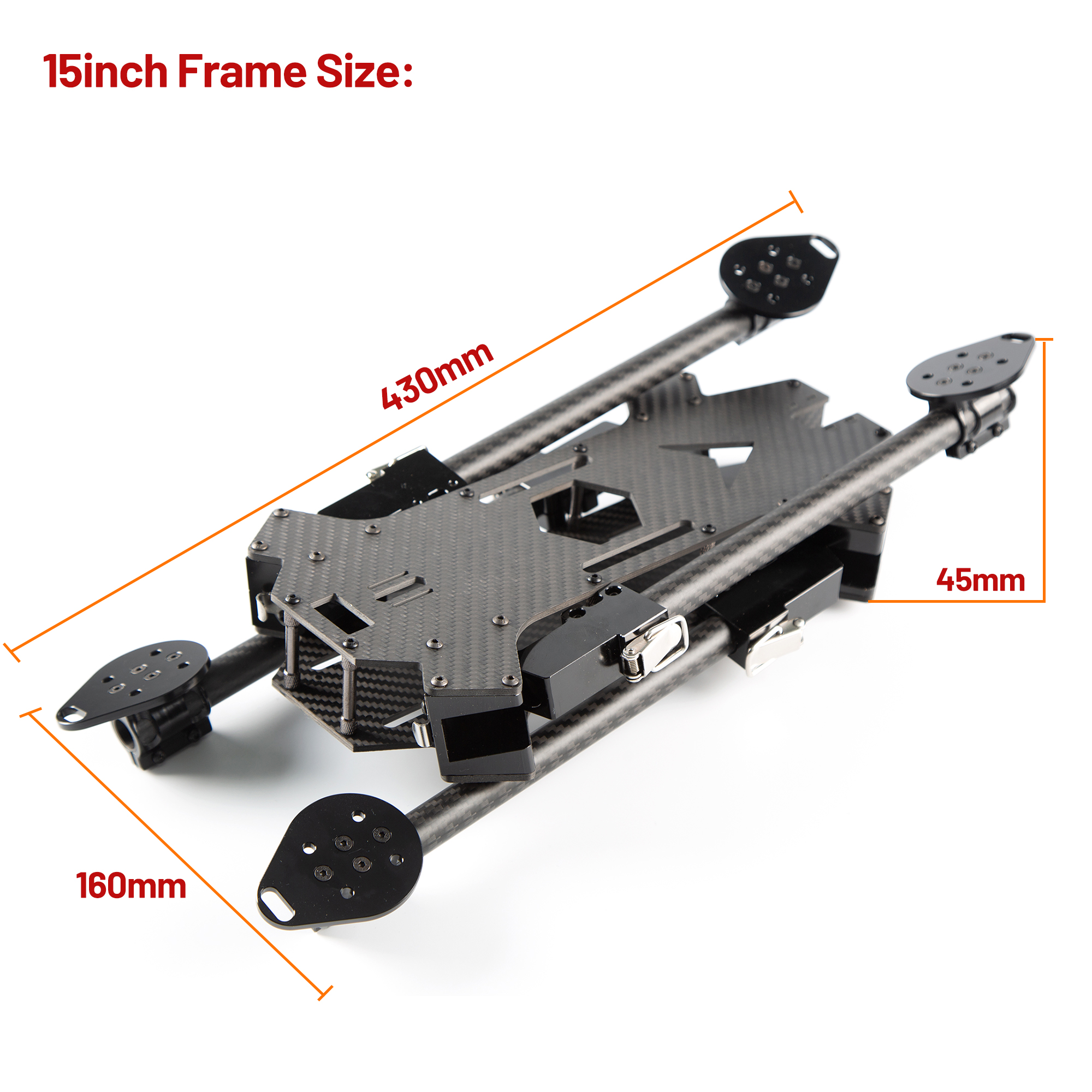 15inch /17inch FPV Carbon Fibe – Drone Racing Frame Bewertung und Preis