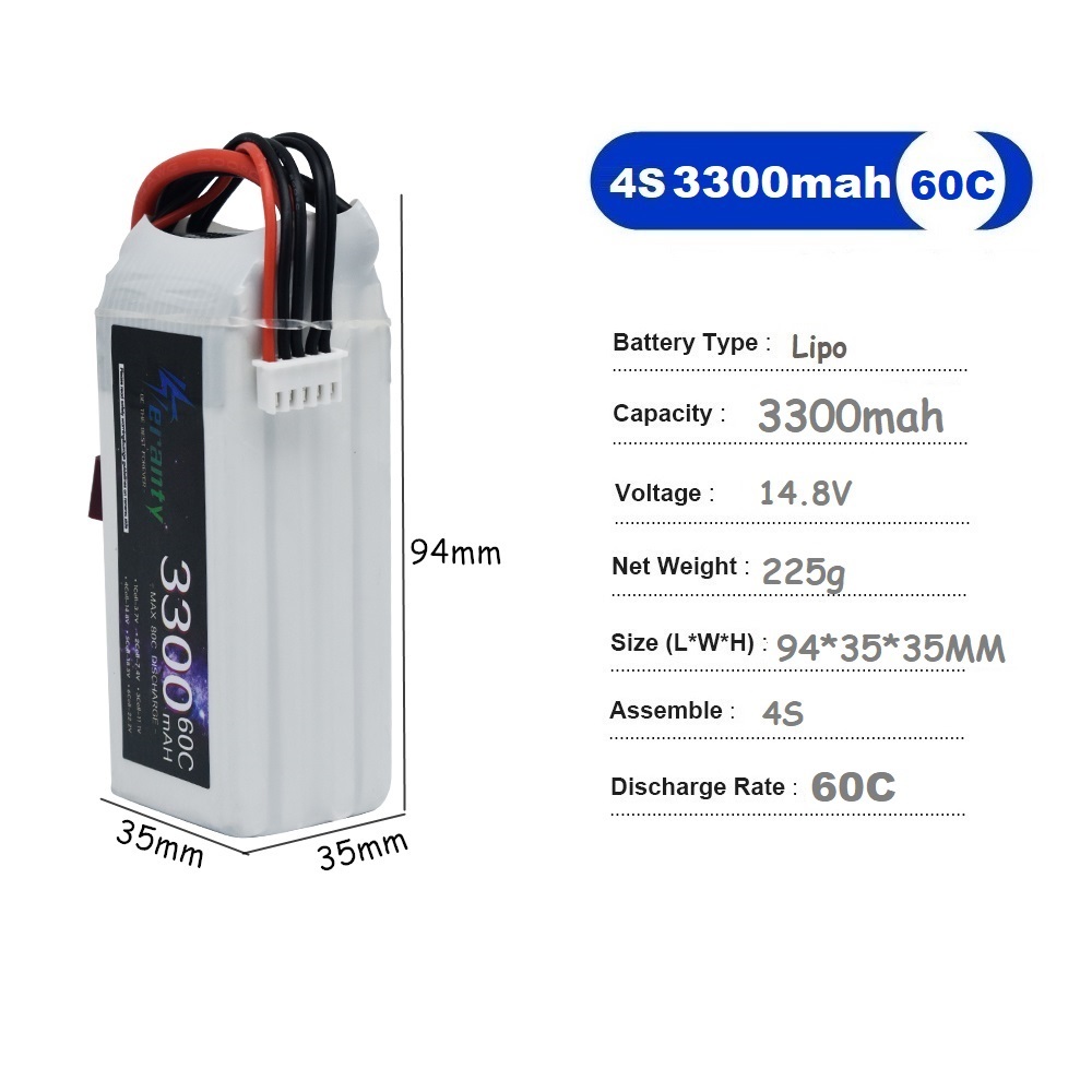 LiPo Rechargeable Battery 4S 3 – Drone Racing Battery Bewertung und Preis