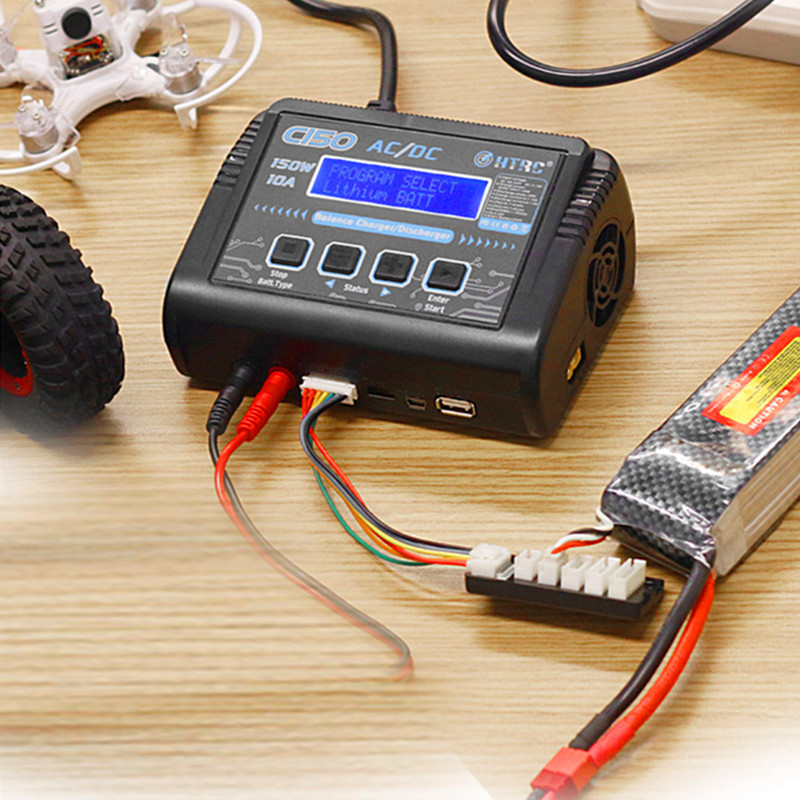 HTRC C150 150W 10A Smart Charg – Drone Racing Charger Bewertung und Preis