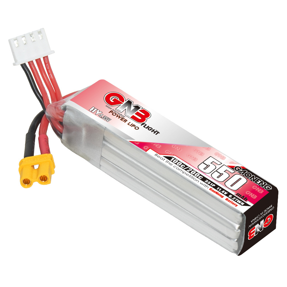 GNB HV 11.4V 550mAh 100C/200C  – Drone Racing Battery Bewertung und Preis