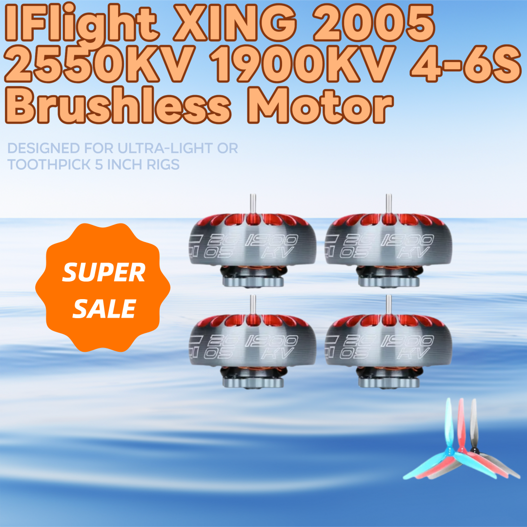 4pcs/lot IFlight XING 2005 255 – Drone Racing Motor Bewertung und Preis