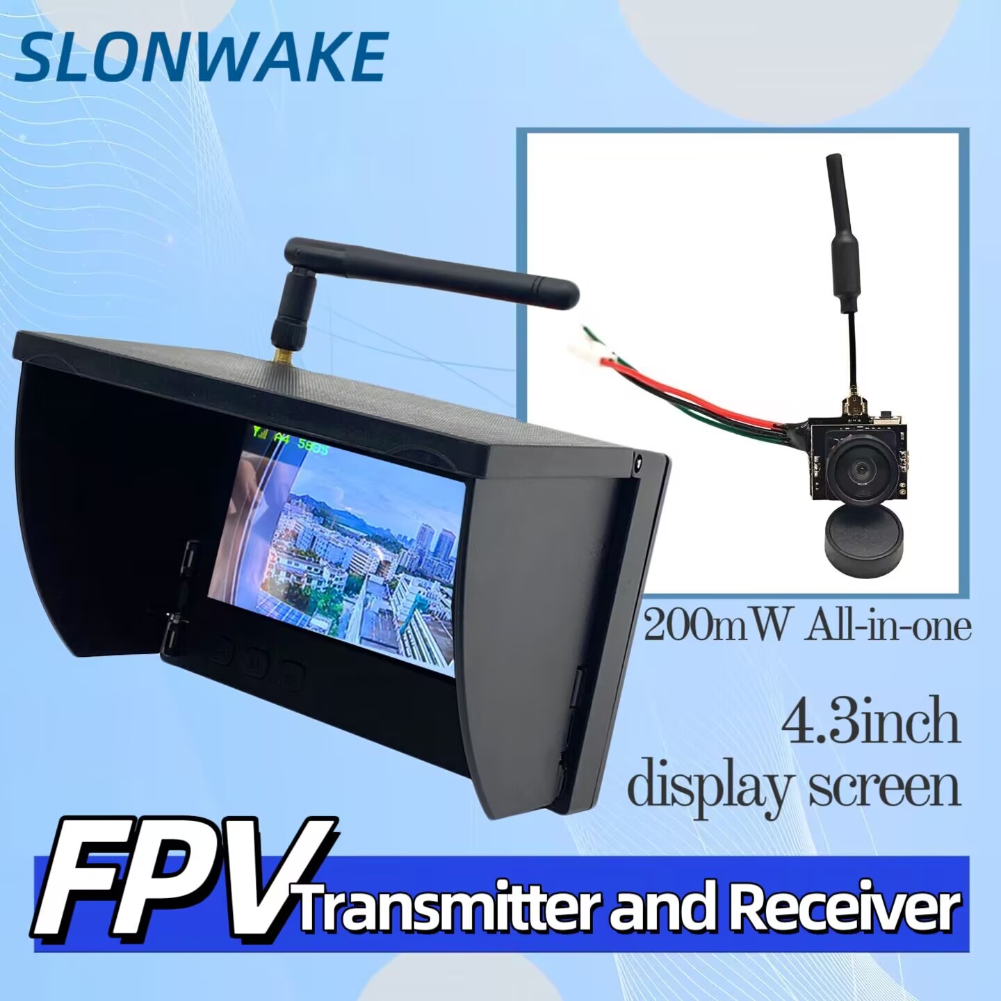 SLONWAKE 5.8G Analog Video Tra – Drone Racing Camera Bewertung und Preis
