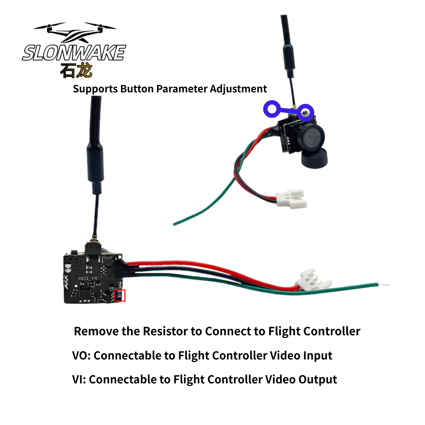 SLONWAKE 5.8G Analog Video Tra – Drone Racing Camera Bewertung und Preis
