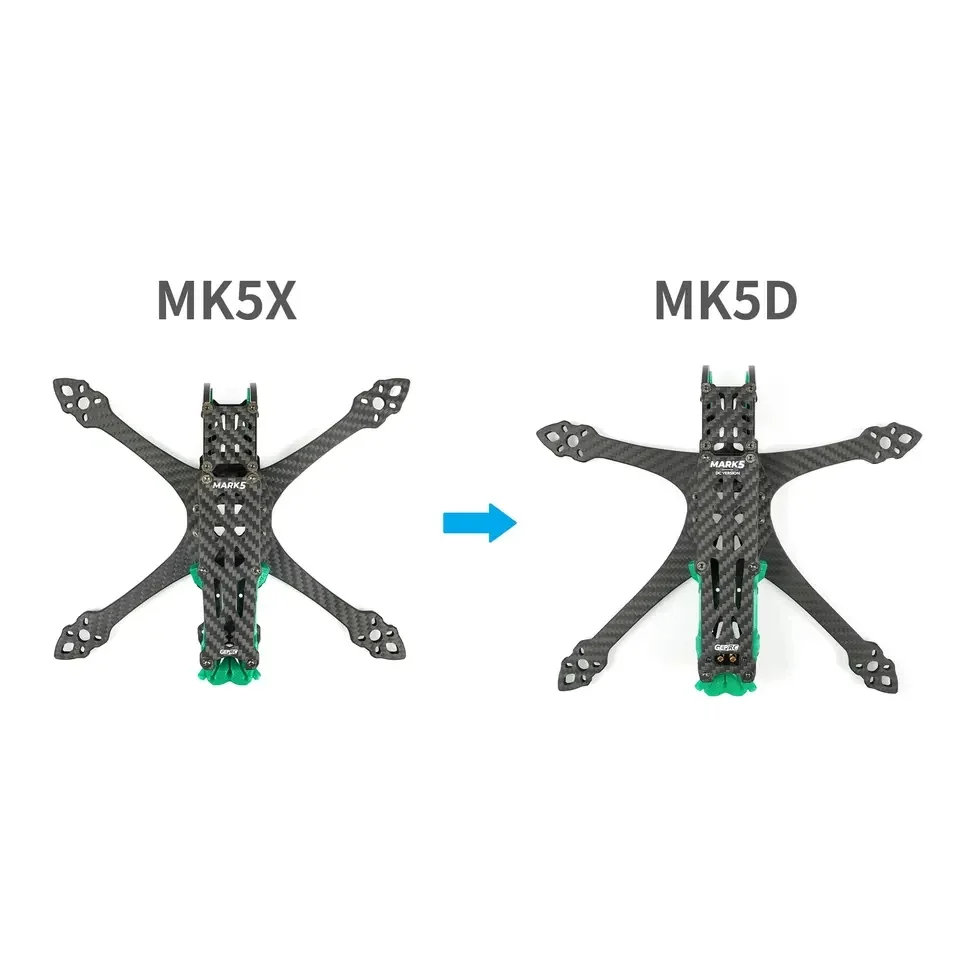 GEP-MK5D O3 MK5X to MK5D DeadC – Drone Racing Frame Bewertung und Preis