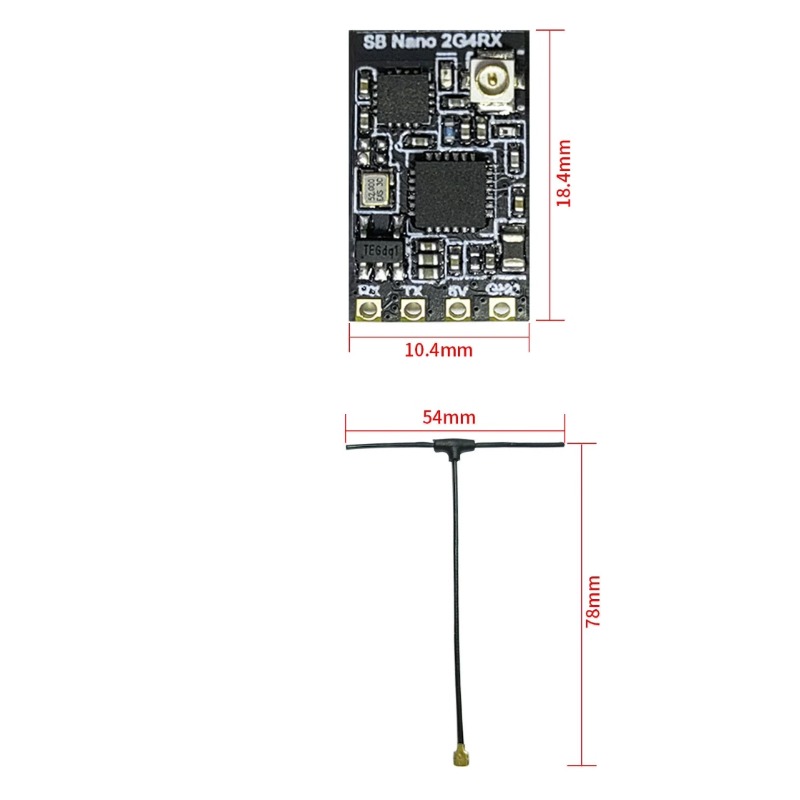 SpeedyBee Nano 2.4G ExpressLRS – Drone Racing Receiver Bewertung und Preis