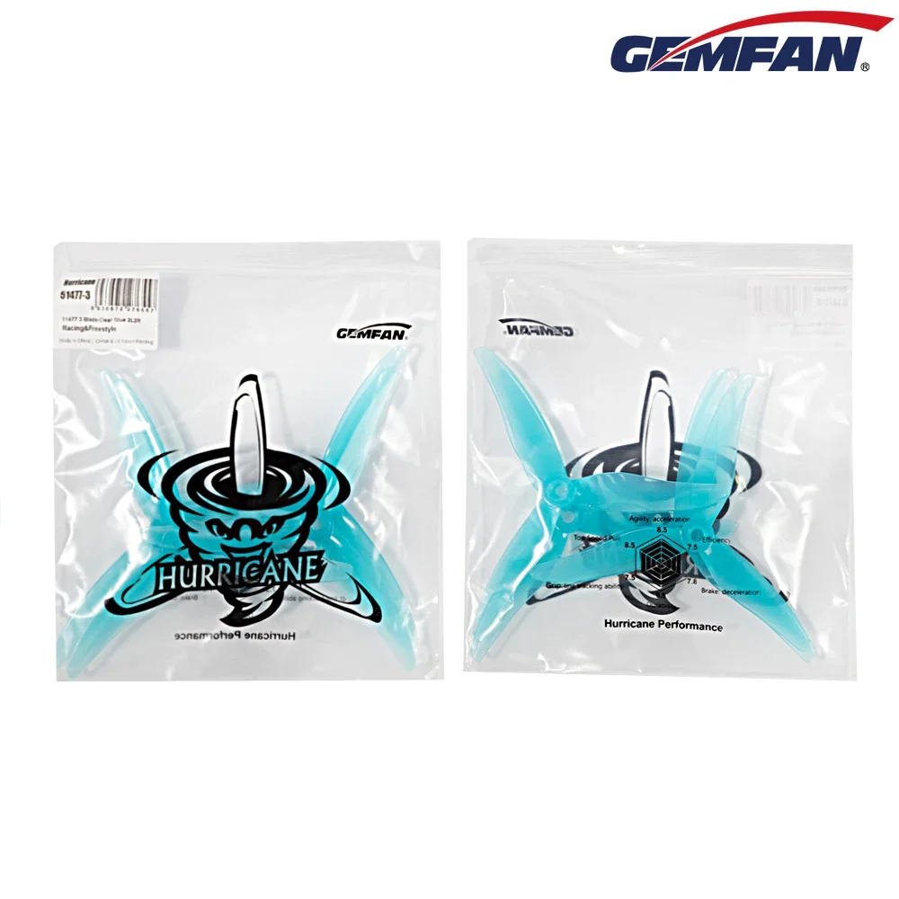10Pairs (10CW + 10CCW) Gemfan  – Drone Racing Propeller Bewertung und Preis