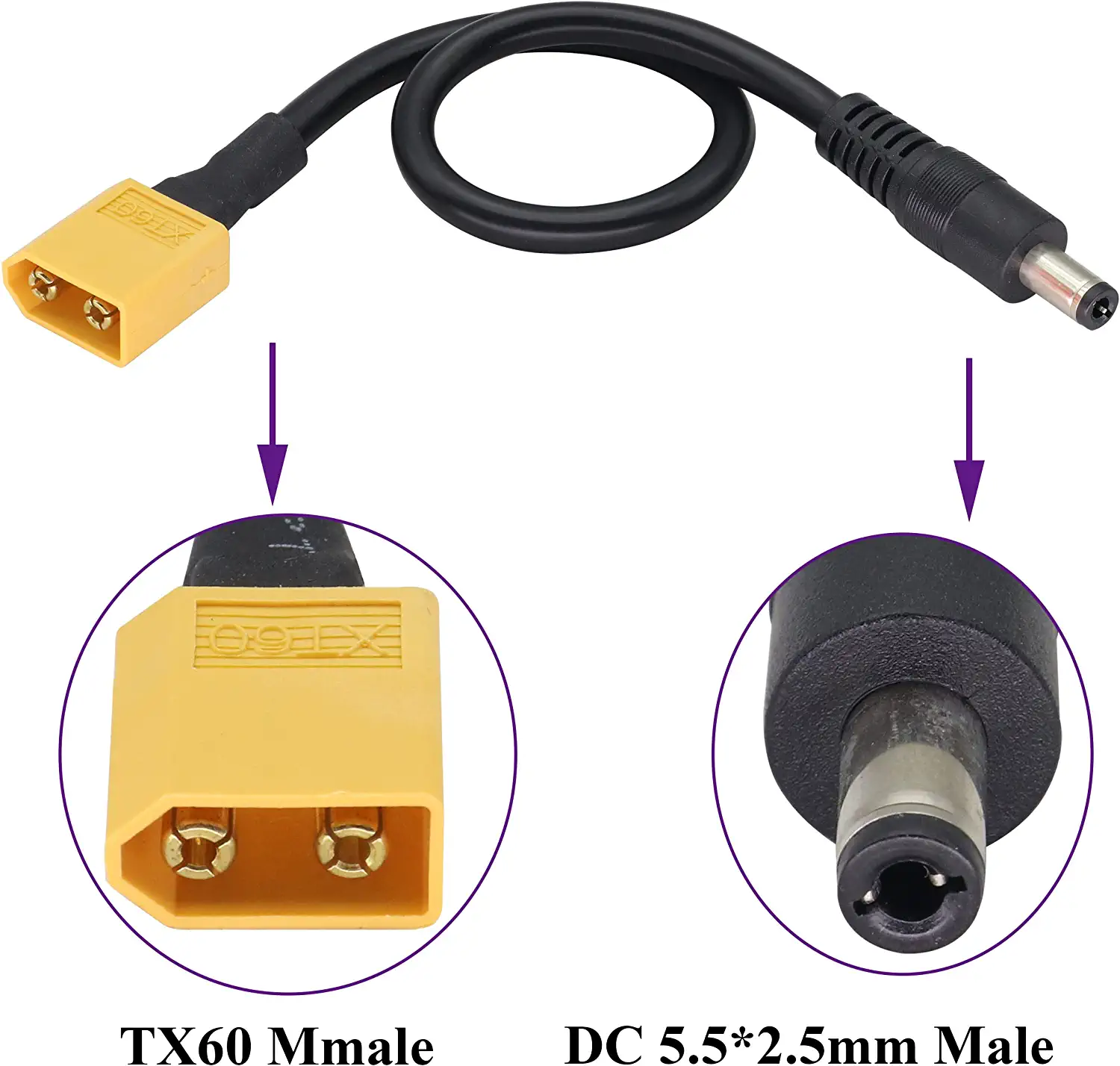 XT60 Adapter Cable XT60 Male t – Drone Racing Gate Bewertung und Preis
