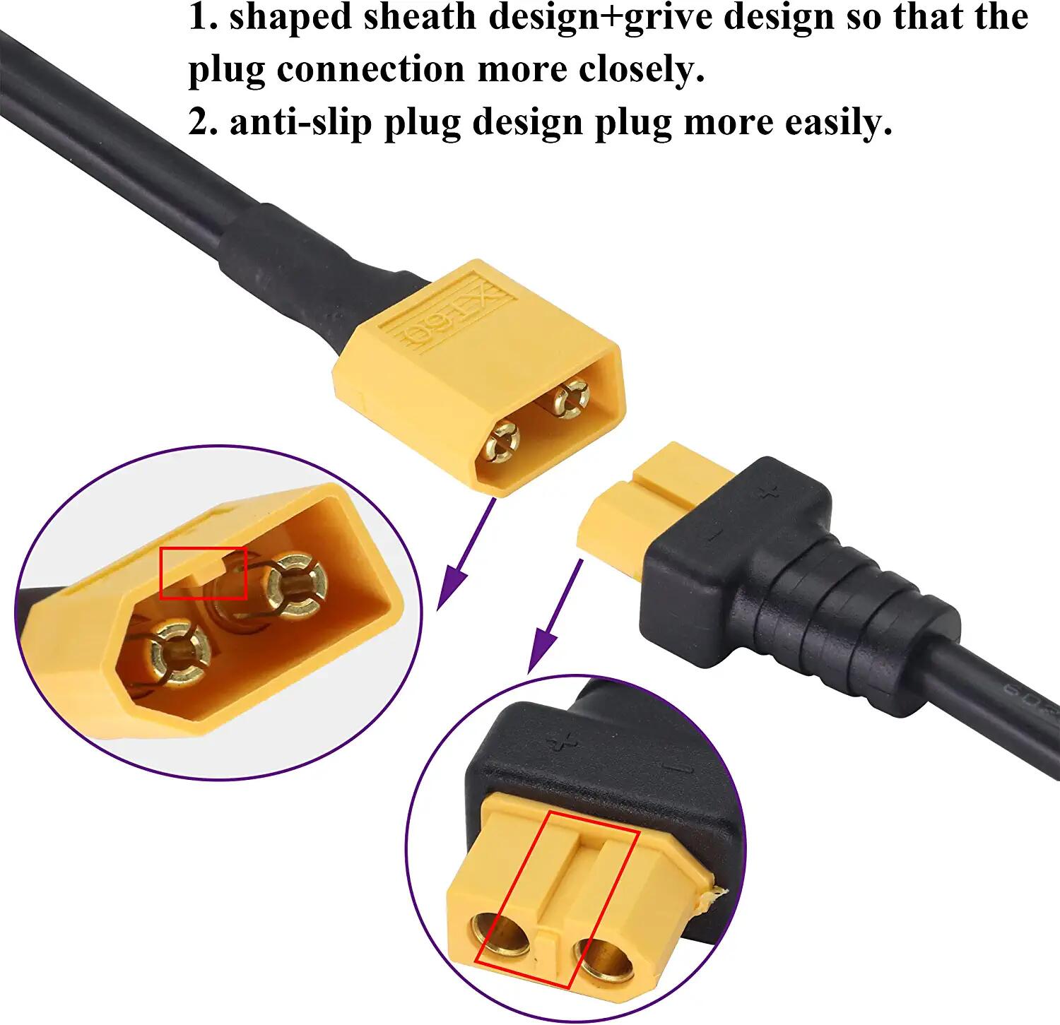 XT60 Adapter Cable XT60 Male t – Drone Racing Gate Bewertung und Preis