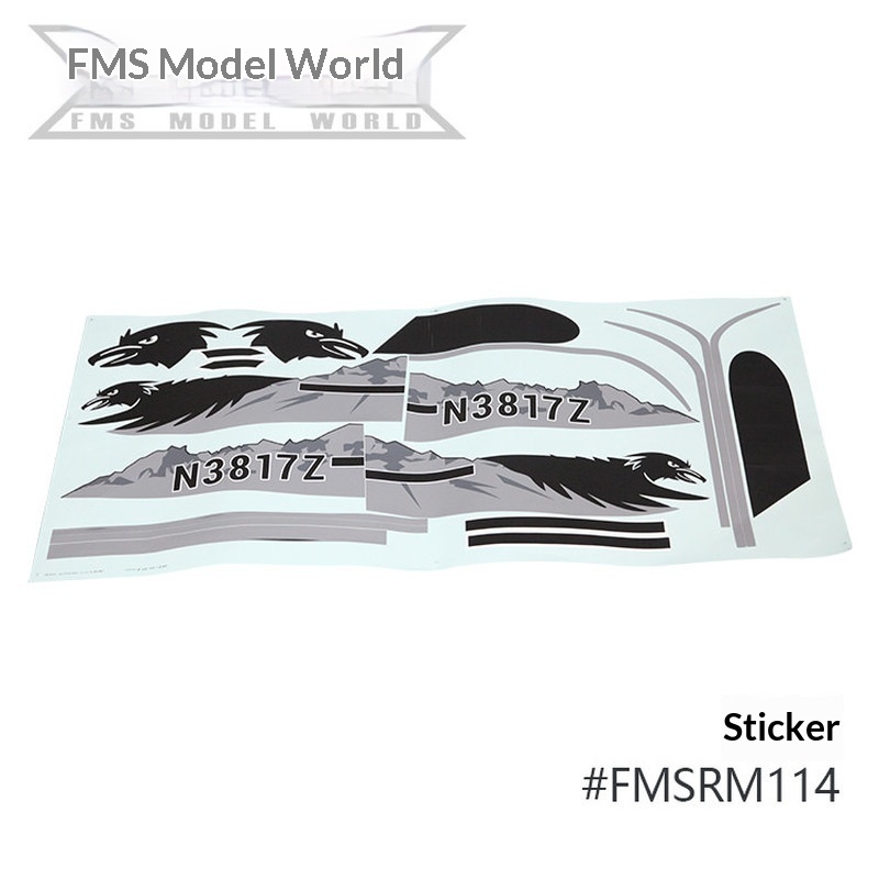 FMS RC Plane Decals For 1700mm – Drone Racing Motor Bewertung und Preis