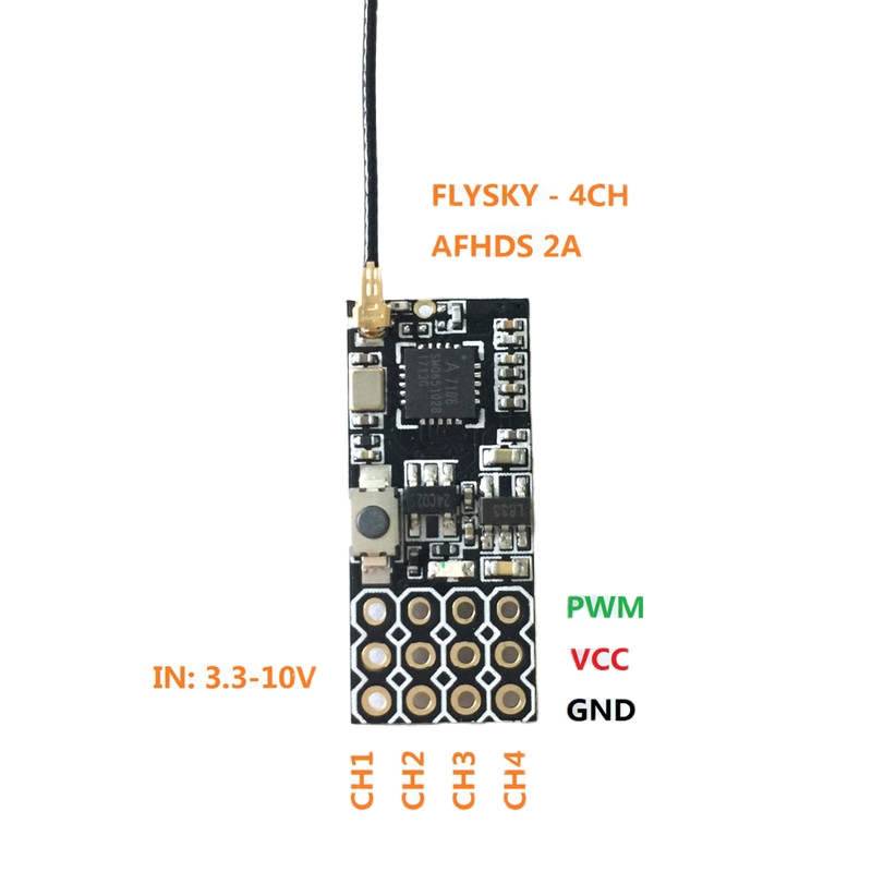 Flysky FS2A Mini Receiver 4CH  – Drone Racing Receiver Bewertung und Preis