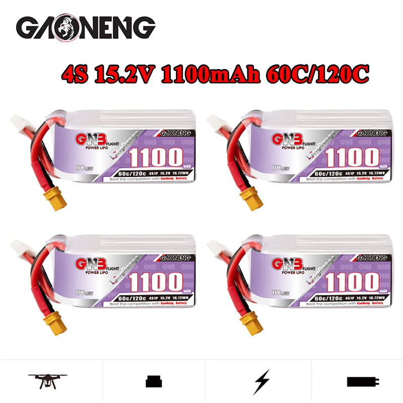 GNB 4S 1100mAh 60C/120C HV Lip – Drone Racing Battery Bewertung und Preis