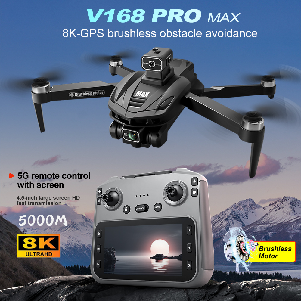 V168 PRO Max GPS Drone 8K Prof – Drone Racing Camera Bewertung und Preis