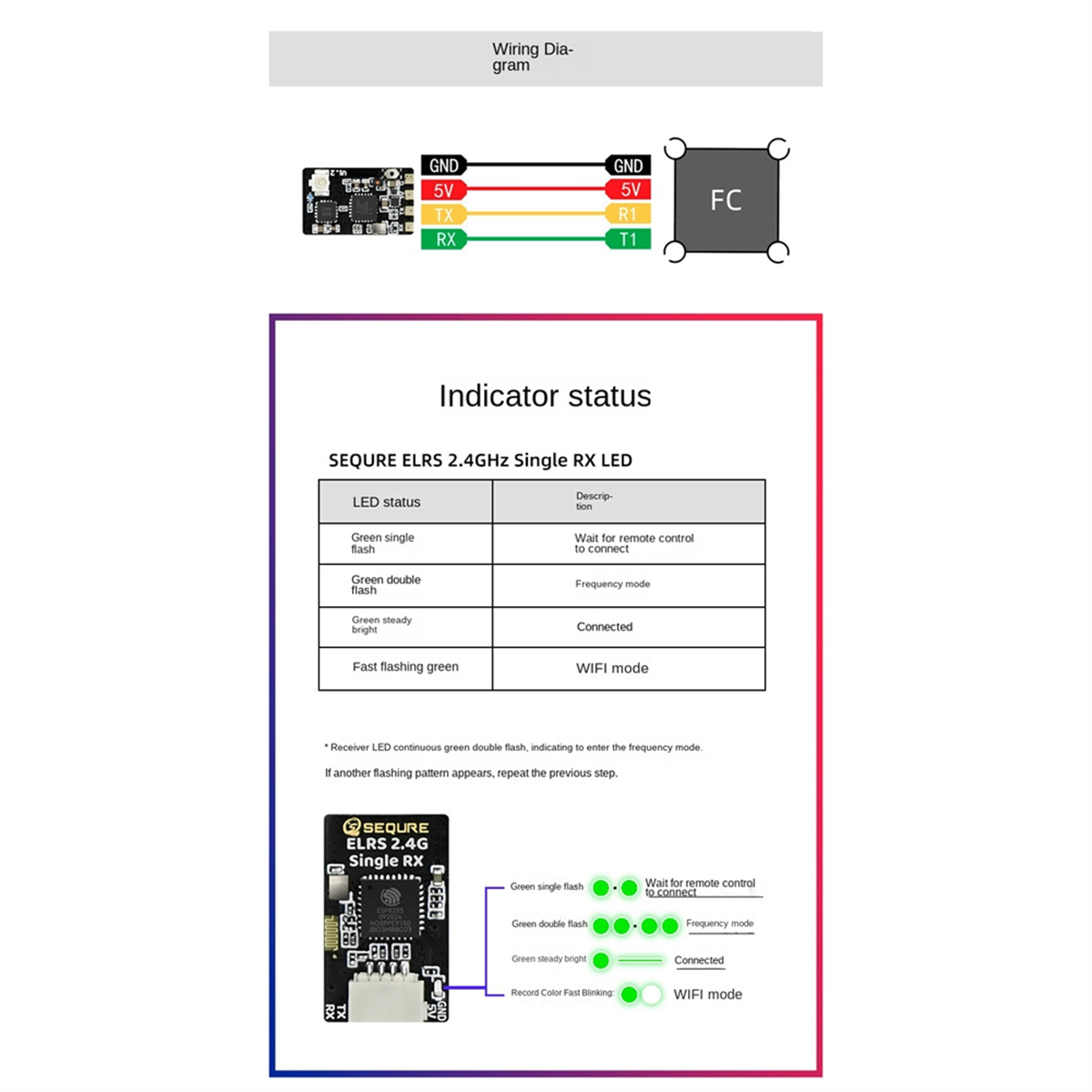 A56G-SEQURE ELRS 2.4GHz Single – Drone Racing Charger Bewertung und Preis