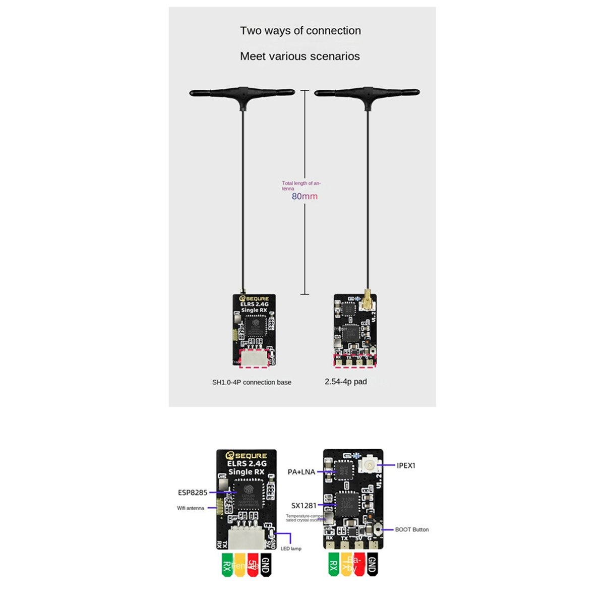 A56G-SEQURE ELRS 2.4GHz Single – Drone Racing Charger Bewertung und Preis