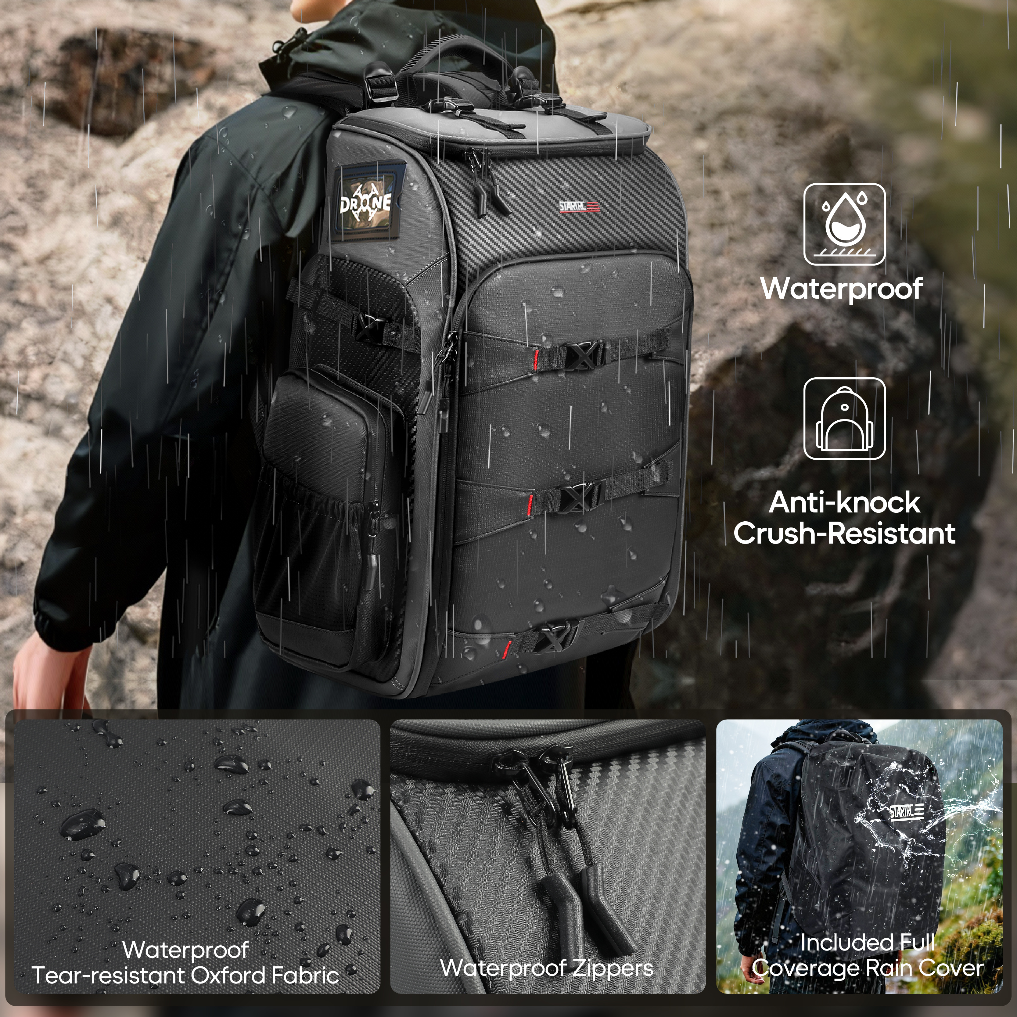 FPV Drone Backpack 40L Profess – Drone Racing Goggles Bewertung und Preis