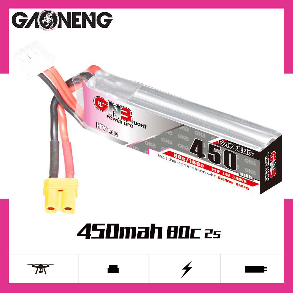GNB LiPo Battery HV 2S 7.6V 45 – Drone Racing Battery Bewertung und Preis