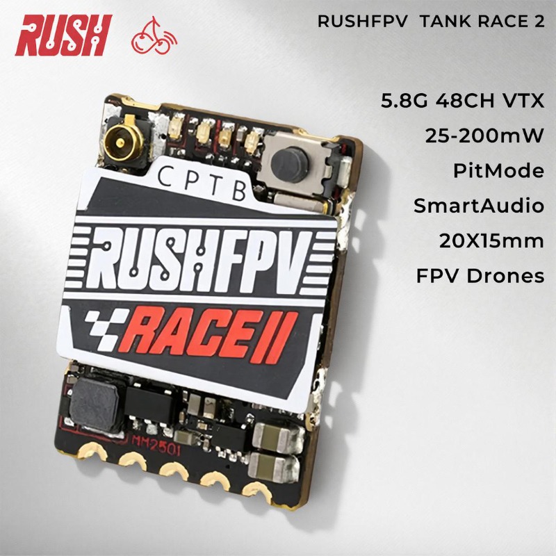 RushFPV 5.8GHz FPV VTX 48CH 25 – Drone Racing Vtx Bewertung und Preis
