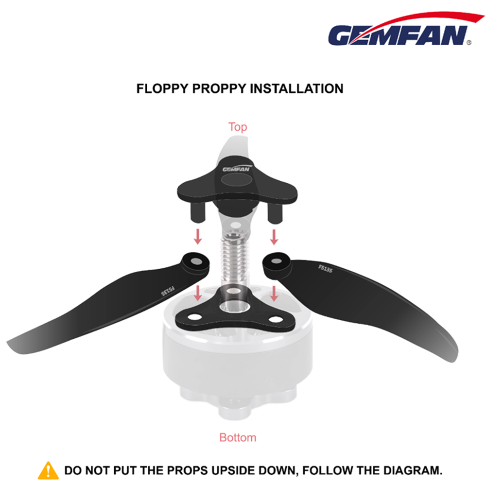 Folding Propeller 5135 Gemfan  – Drone Racing Esc Bewertung und Preis
