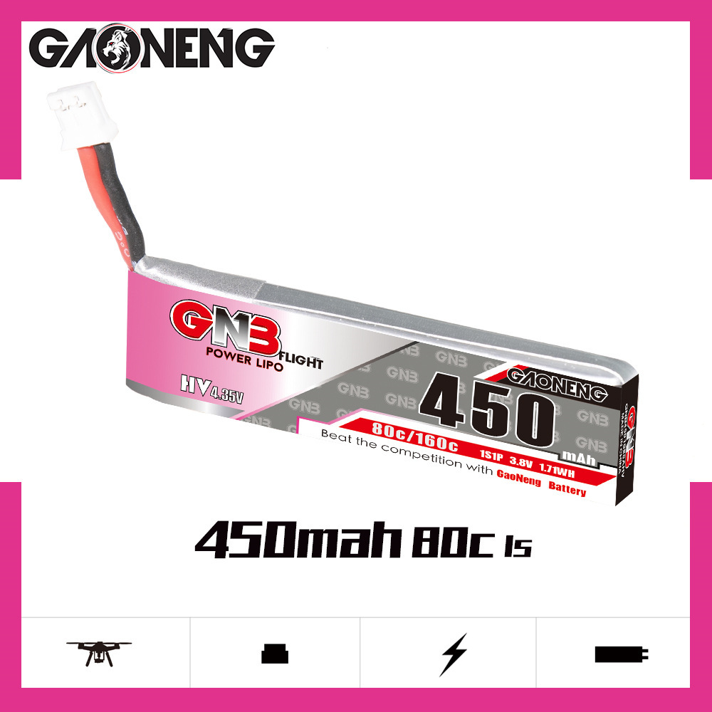 GNB HV 1S 3.8V 450mAh 80C/160C – Drone Racing Battery Bewertung und Preis