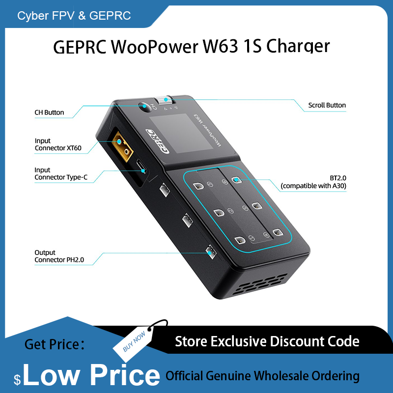 GEPRC WooPower W63 1S Charger  – Drone Racing Charger Bewertung und Preis