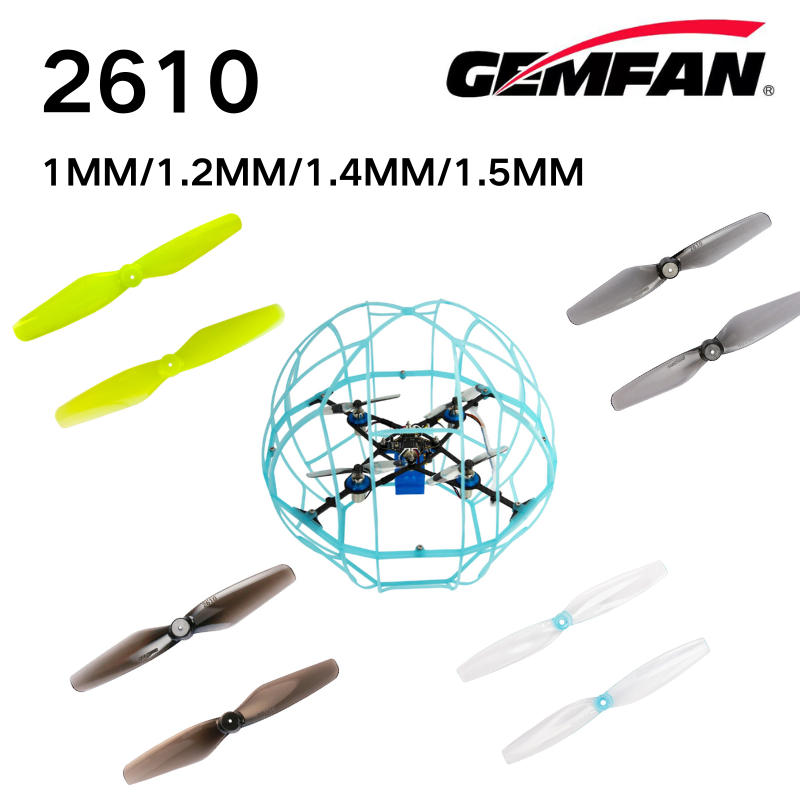 2610 Props Gemfan 2.6inch 2 Bl – Drone Racing Esc Bewertung und Preis