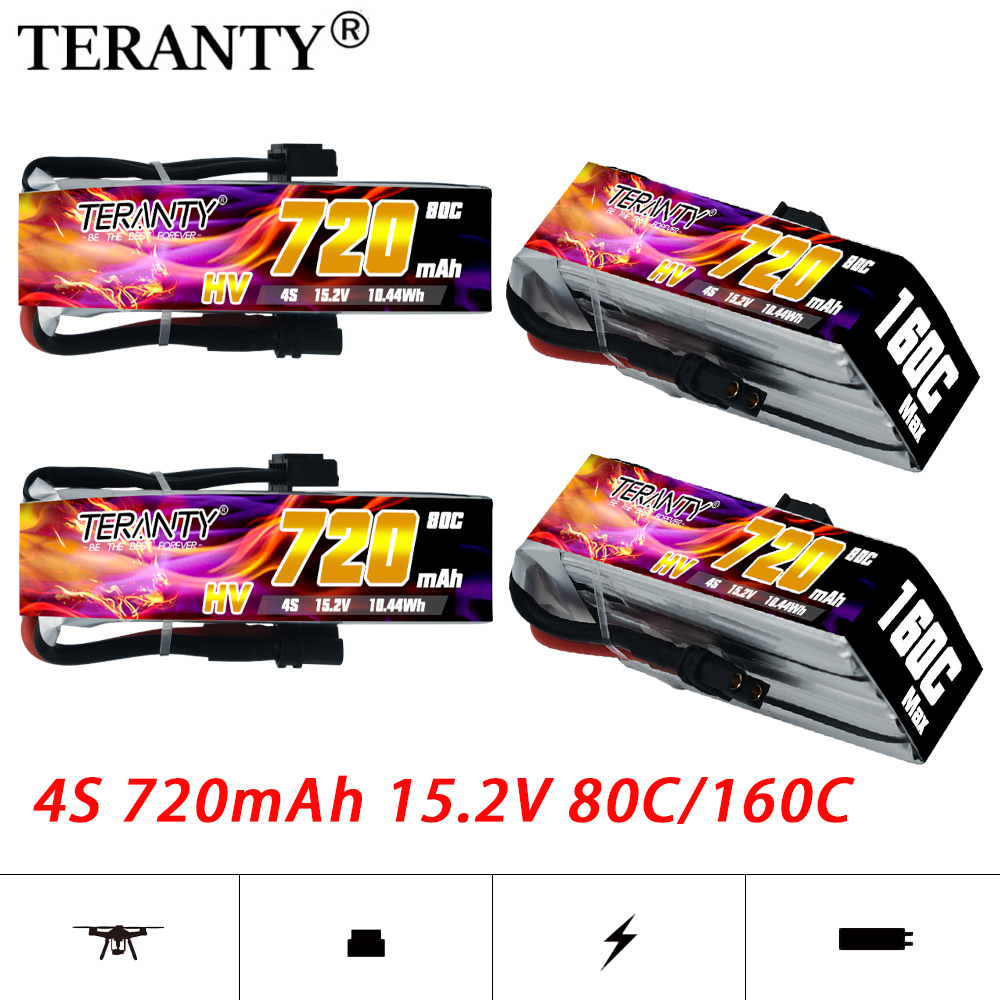 TERANTY 720mAh 4S 15.2V HV Lip – Drone Racing Battery Bewertung und Preis