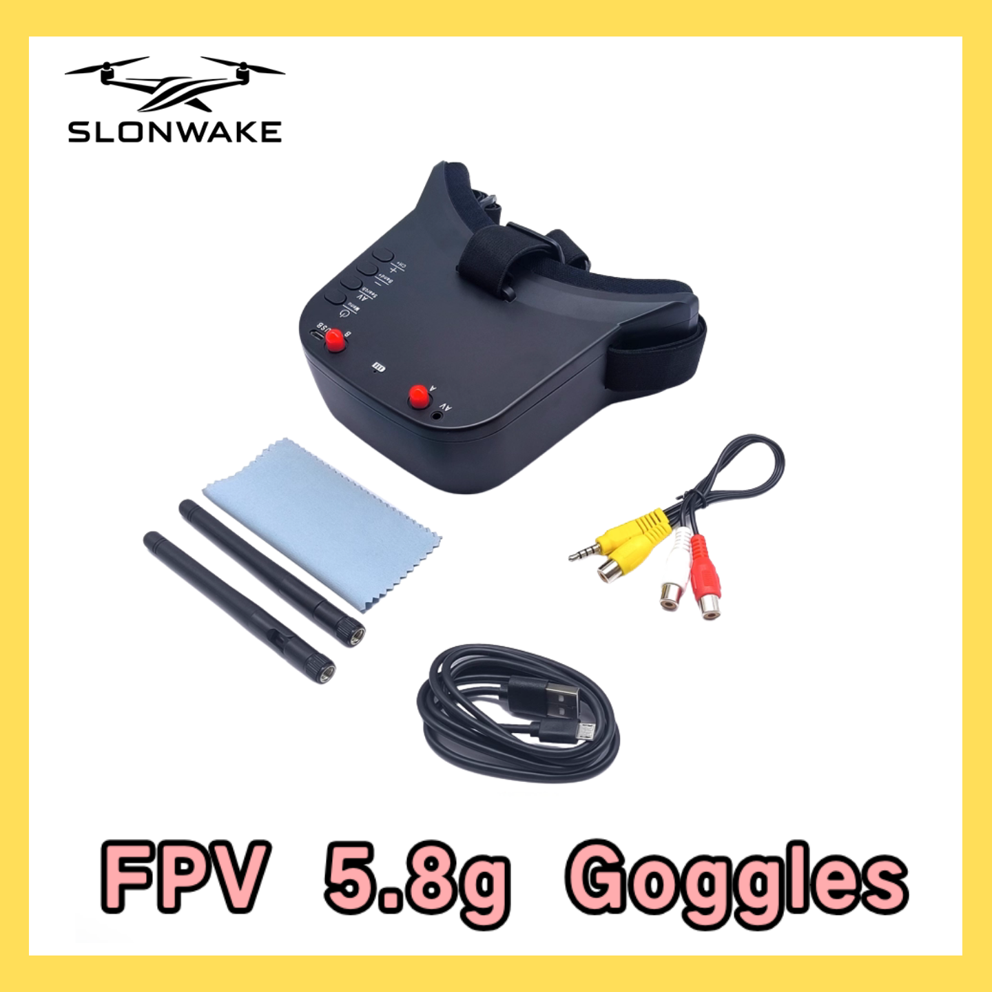SLONWAKE 5.8G 48CH FPV 400mw V – Drone Racing Receiver Bewertung und Preis