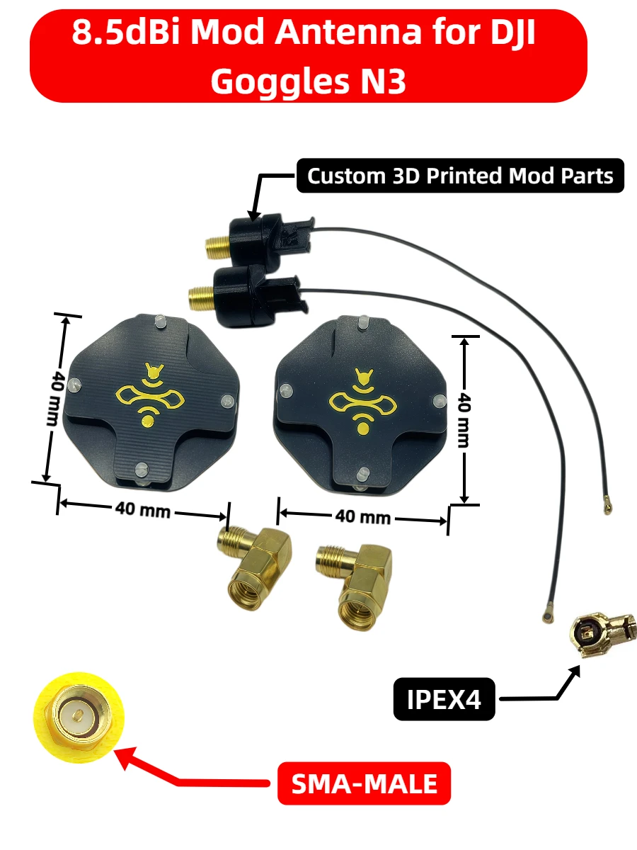 8.5dBi LHCP FPV Patch Antenna  – Drone Racing Goggles Bewertung und Preis