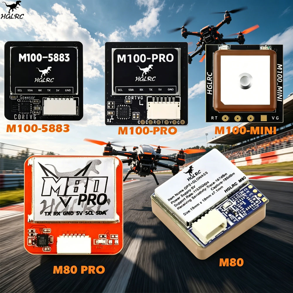 HGLRC M100-5883 GPS/ M100-PRO  – Drone Racing Flight Controller Bewertung und Preis