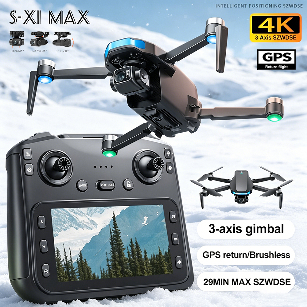New S-X1 MAX Drone GPS 8K Prof – Drone Racing Camera Bewertung und Preis